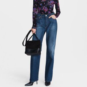 rag & bone Alex High-Rise Straight Jeans